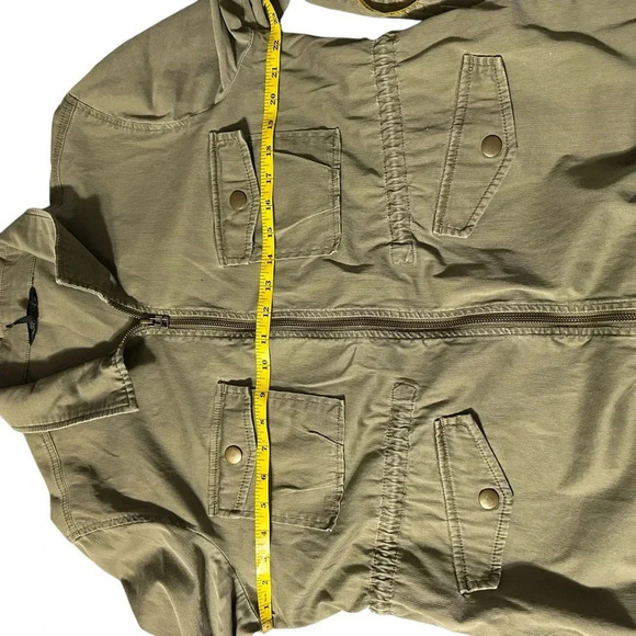 Daisy Fuentes women's PXL military green Utility Jacket - Picture 2 of 6